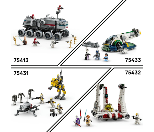 LEGO Star Wars 75435  Transporter MTT z bitwy o Felucję - 1331723 - zdjęcie 9